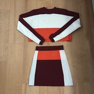Urban Outfitters Colorblock Matching Set